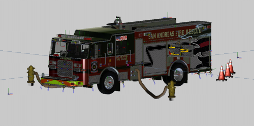 SAFR Fire Fleet - Fire/EMS Cars and Packs - Z3D RIP